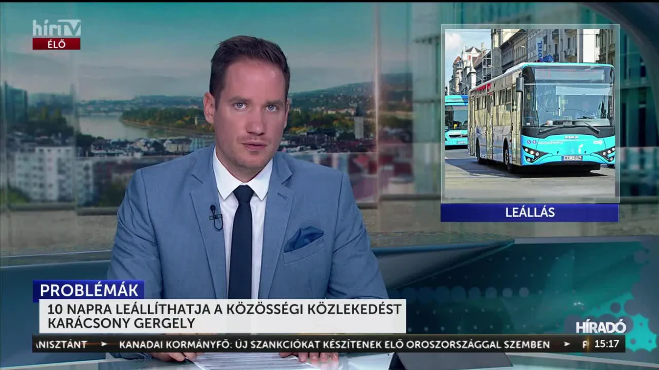10 NAPRA LEÁLLÍTHATJA A KÖZÖSSÉGI KÖZLEKEDÉST KARÁCSONY GERGELY