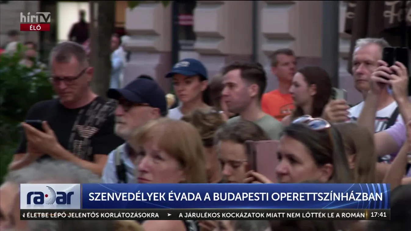 Radar - SZENVEDÉLYEK ÉVADA A BUDAPESTI OPERETTSZÍNHÁZBAN