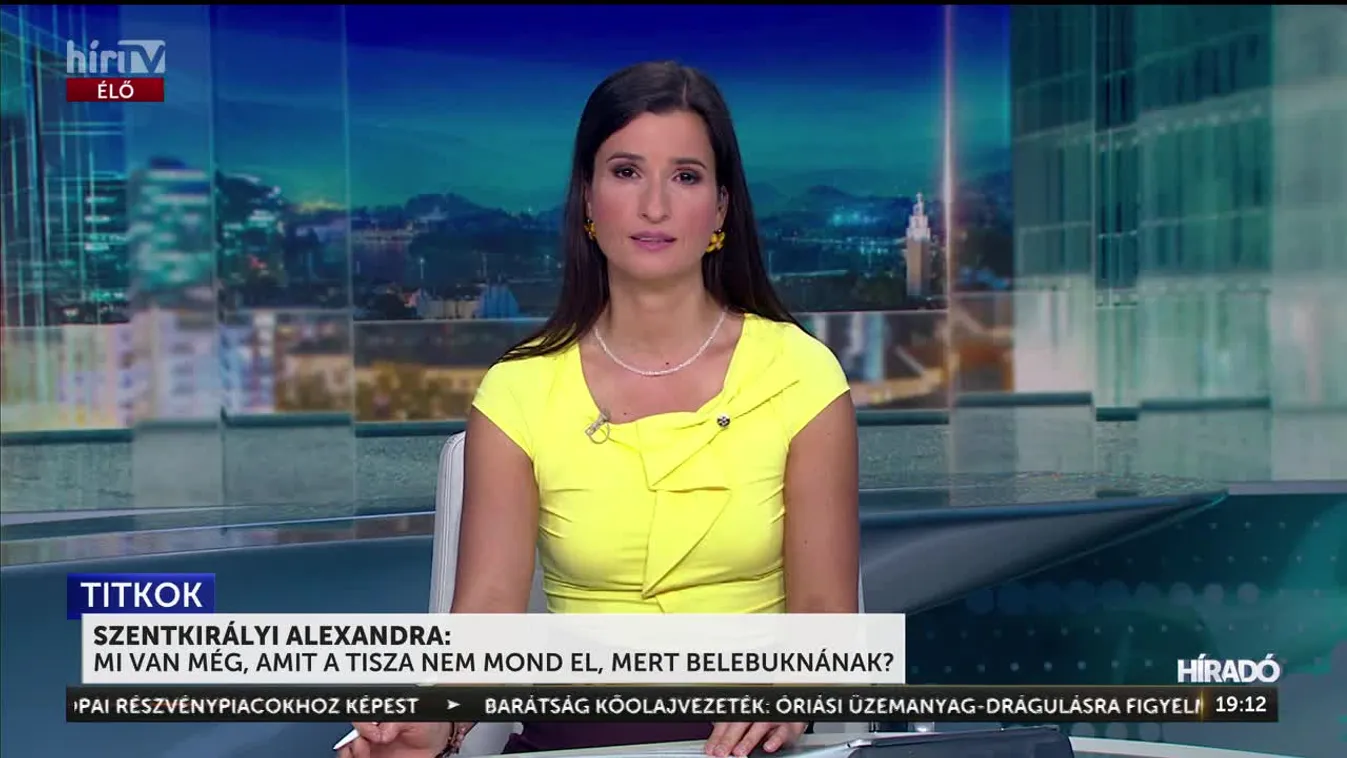 Szentkirályi Alexandra: A magyar embereket átverve akar hatalomra jutni a Tisza