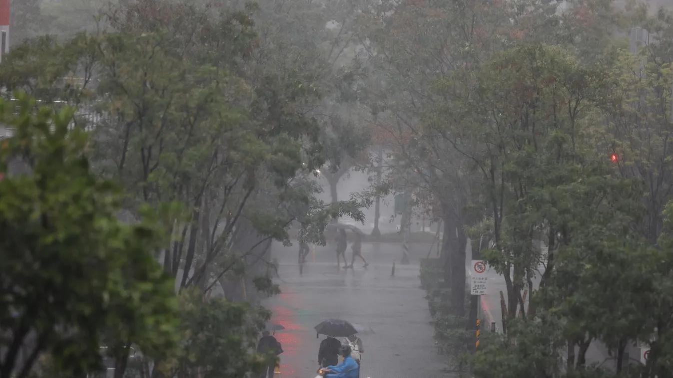 A szuper tájfun hatására több tízmillió tonnányi víz zúdult egy tajvani településre