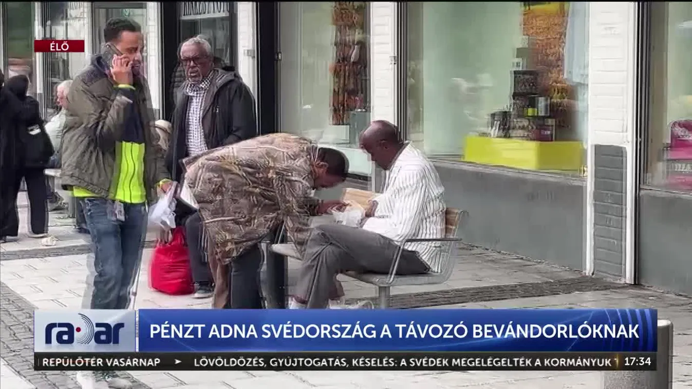 Radar - Ébredj, Svédország! - Tízmilliókkal fizetik ki a migránsokat, hogy elhagyják Európát