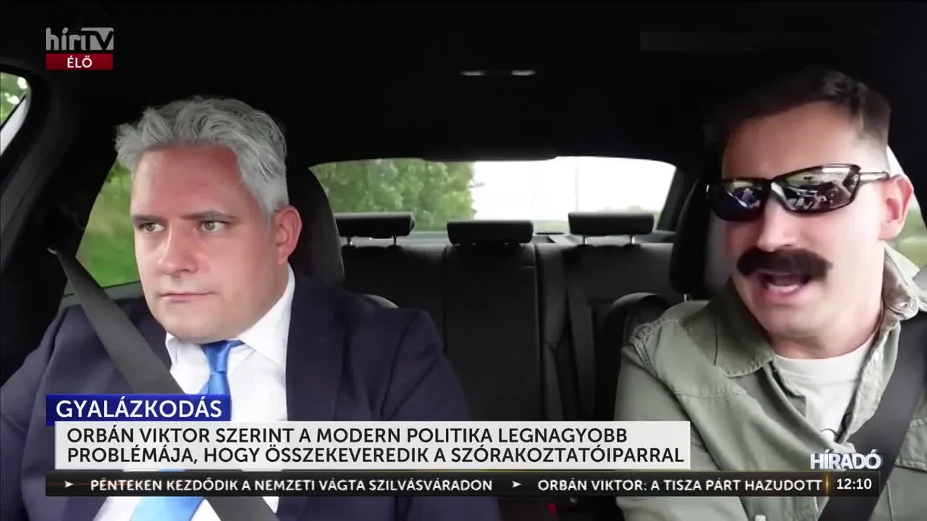 ORBÁN VIKTOR SZERINT A MODERN POLITIKA LEGNAGYOBB PROBLÉMÁJA, HOGY ÖSSZEKEVEREDIK A SZÓRAKOZTATÓIPARRAL