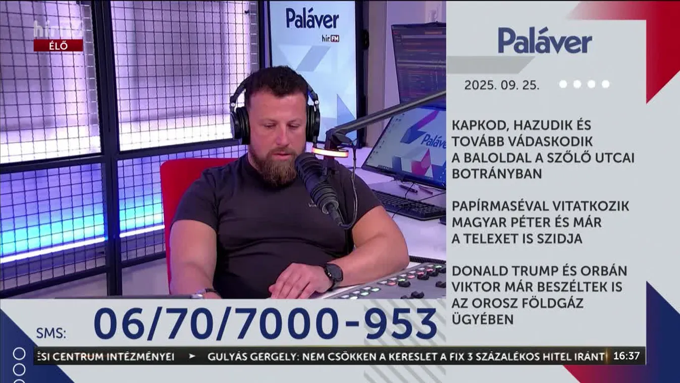 Paláver – Papírmaséval vitatkozik Magyar Péter és már a Telexet is szidja + videó