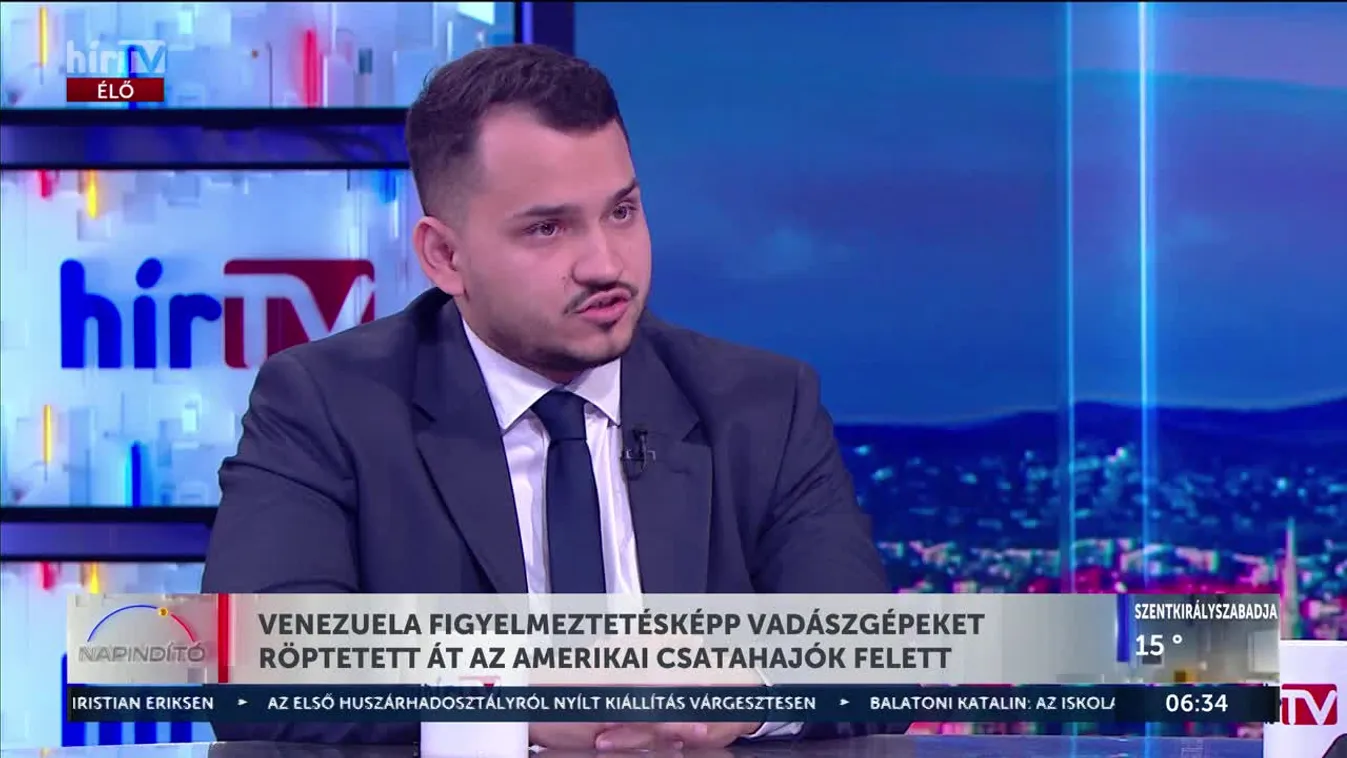 Venezuela figyelmeztetésképp vadászgépeket röptetett át az amerikai csatahajók felett