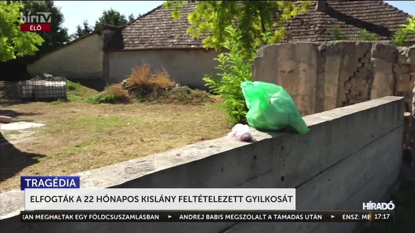 ELFOGTÁK A 22 HÓNAPOS KISLÁNY FELTÉTELEZETT GYILKOSÁT