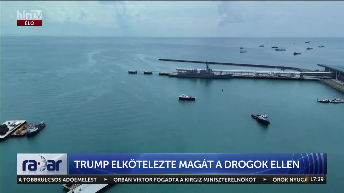 Radar – Trump elkötelezte magát a drogok ellen