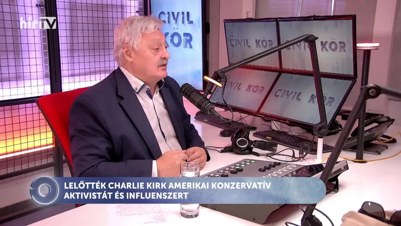 Civil kör – Lelőtték Charlie Kirk amerikai konzervatív aktivistát és influenszert