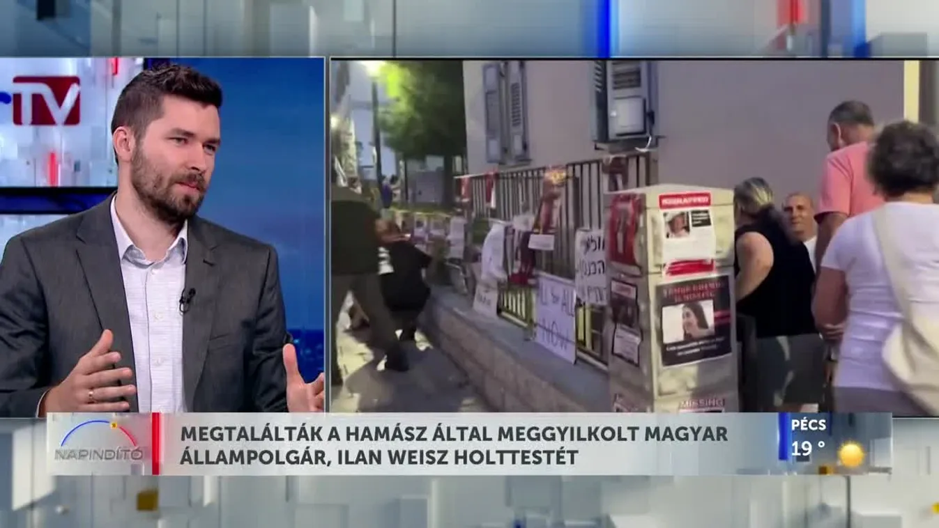 Megtalálták a Hamász által meggyilkolt magyar állampolgár holttestét