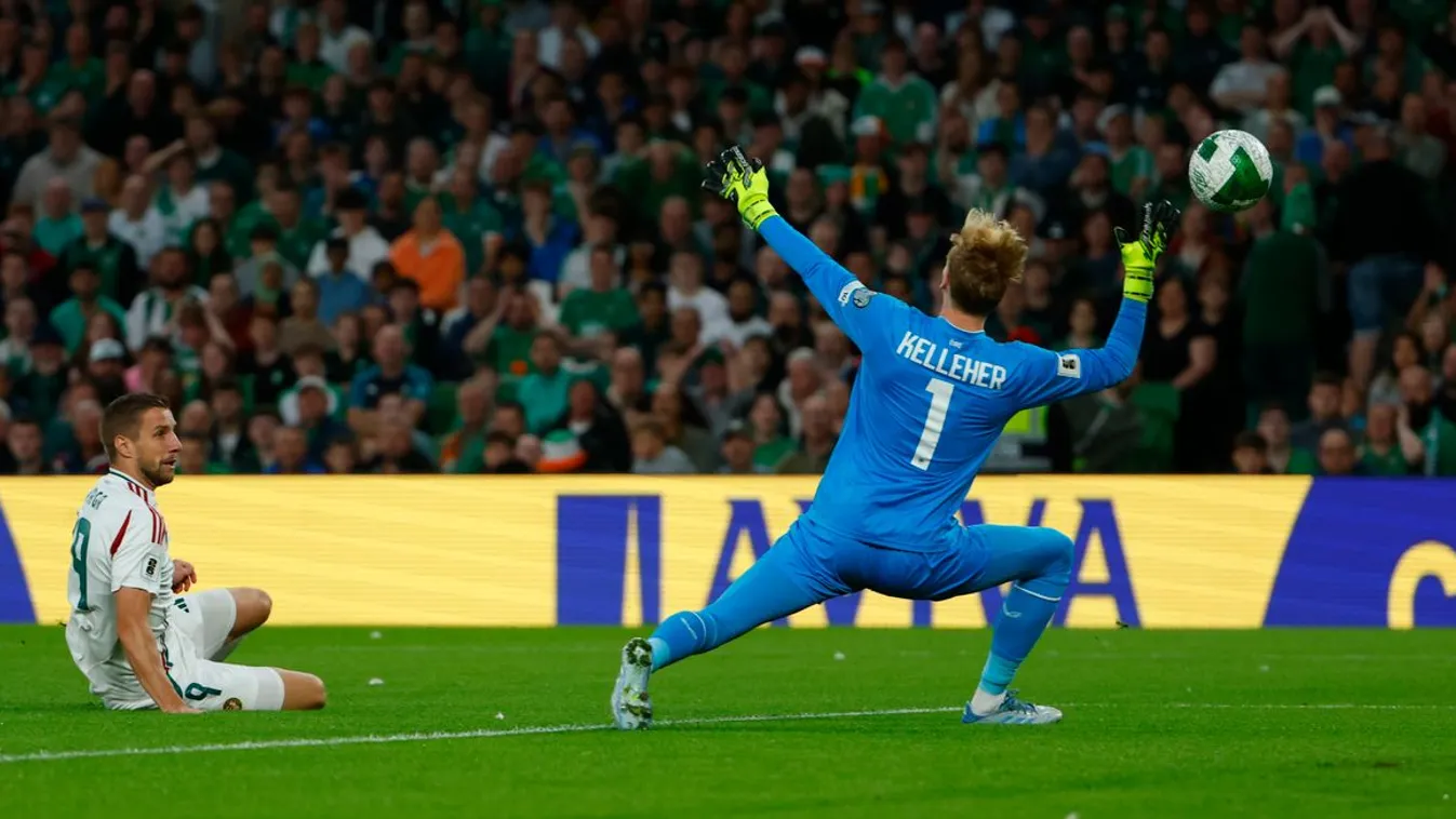 A magyar válogatott már a második percben megszerezte a vezetést Varga Barnabás góljával