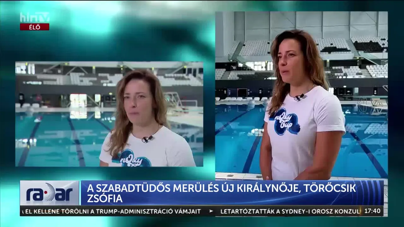 	Radar - Új világcsúcsot állított fel szabadtüdős merülésben Törőcsik Zsófia