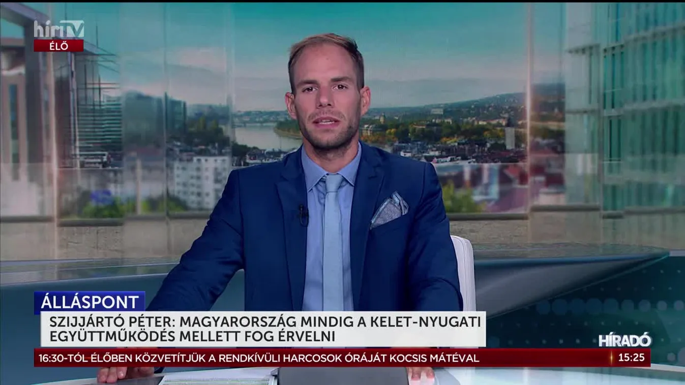 SZIJJÁRTÓ PÉTER: MAGYARORSZÁG MINDIG A KELET-NYUGATI EGYÜTTMŰKÖDÉS MELLETT FOG ÉRVELNI
