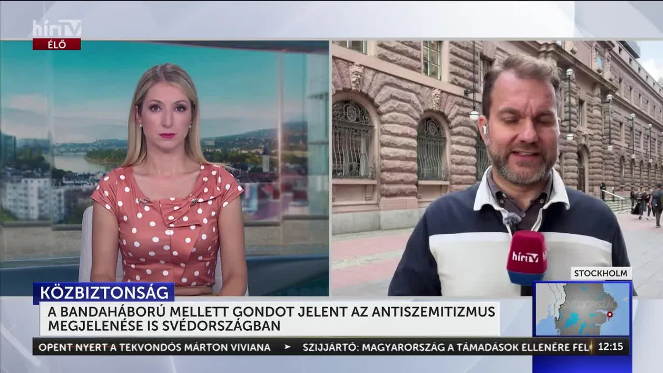 A BANDAHÁBORÚ MELLETT GONDOT JELENT AZ ANTISZEMITIZMUS MEGJELENÉSE IS SVÉDORSZÁGBAN