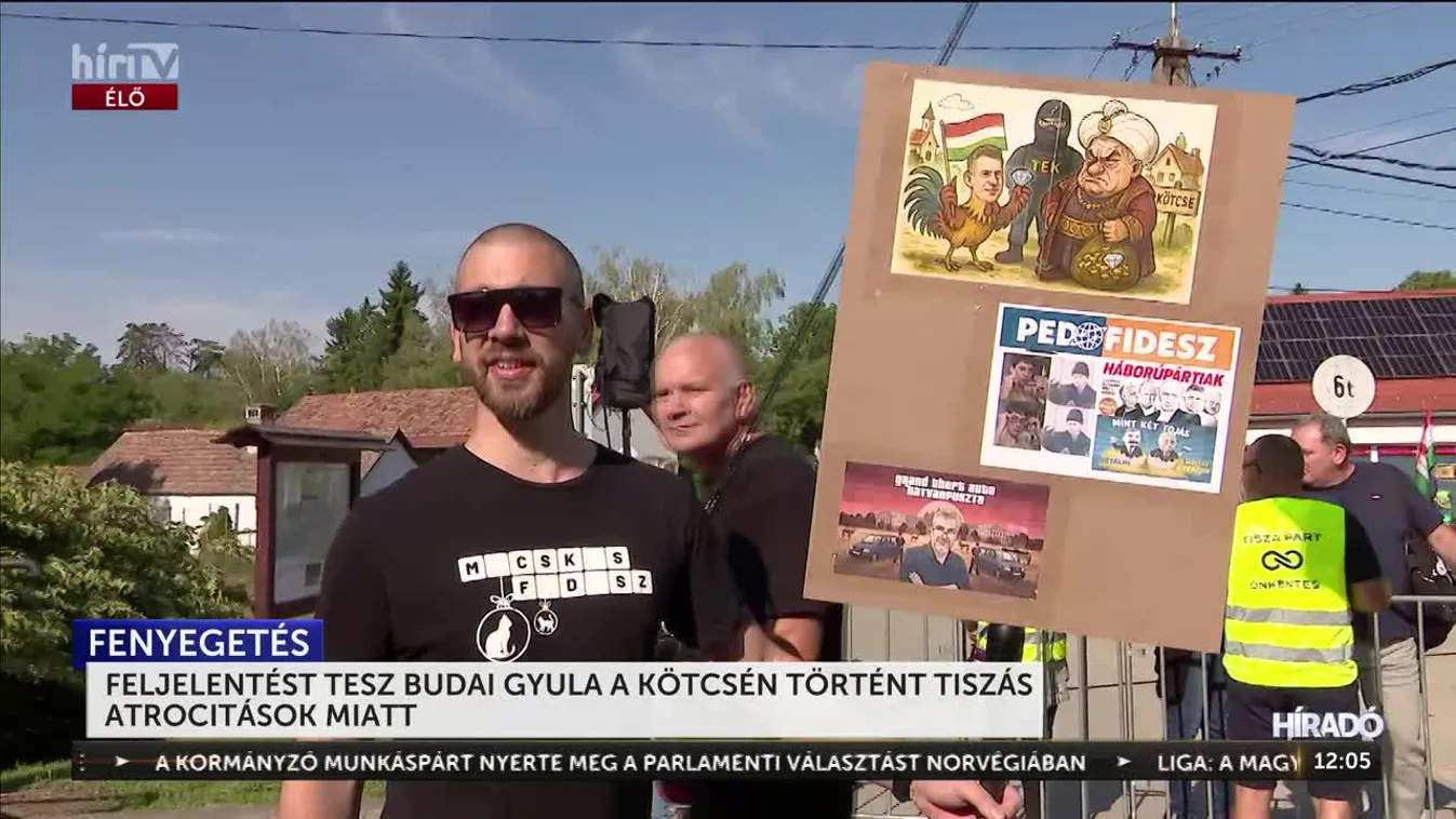 FELJELENTÉST TESZ BUDAI GYULA A KÖTCSÉN TÖRTÉNT TISZÁS ATROCITÁSOK MIATT