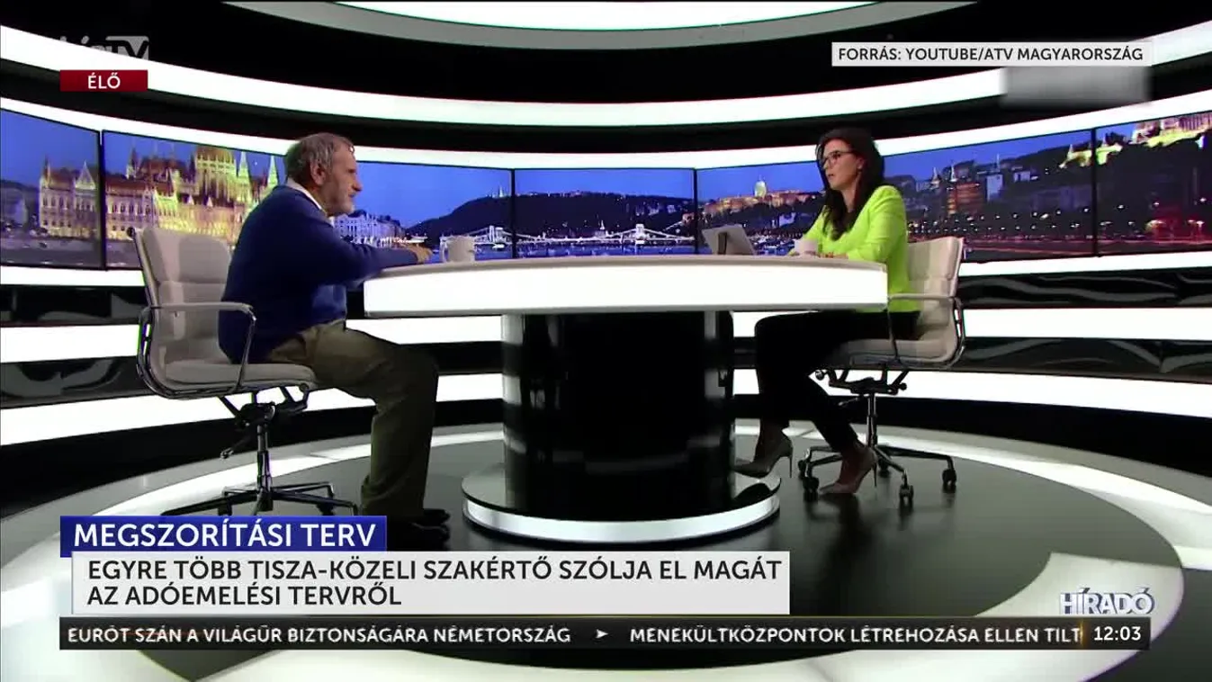 EGYRE TÖBB TISZA-KÖZELI SZAKÉRTŐ SZÓLJA EL MAGÁT AZ ADÓEMELÉSI TERVRŐL