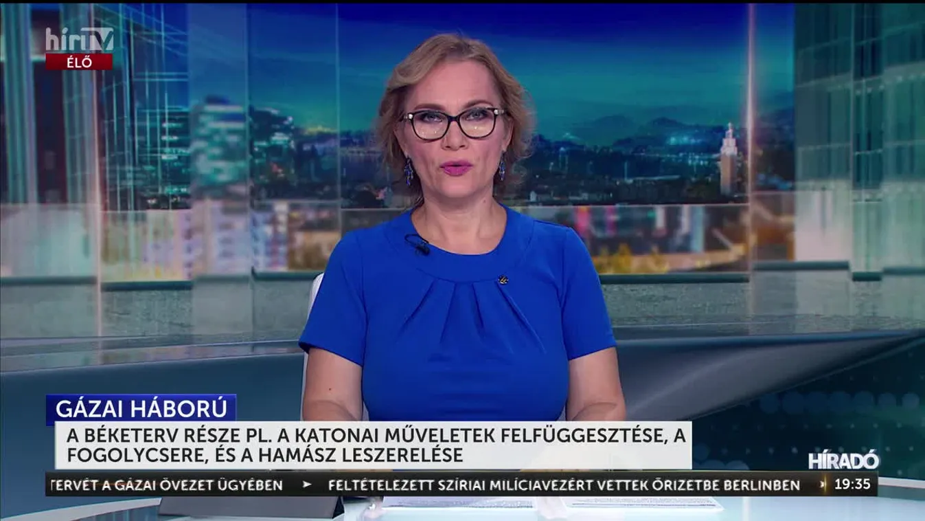A BÉKETERV RÉSZE A KATONAI MŰVELETEK FELFÜGGESZTÉSE, A FOGOLYCSERE, ÉS A HAMÁSZ LESZERELÉSE IS