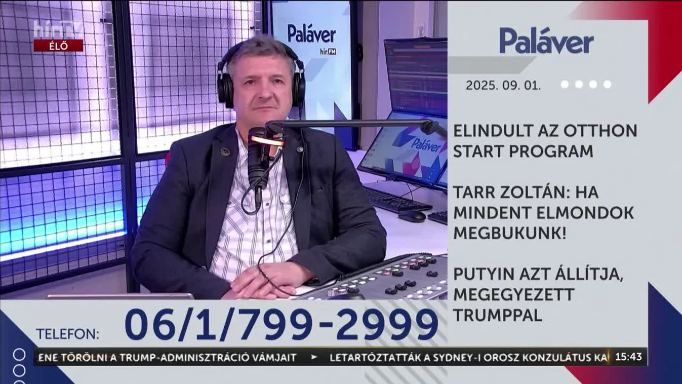 Paláver - Putyin az állítja megegyezett Trumppal + videó