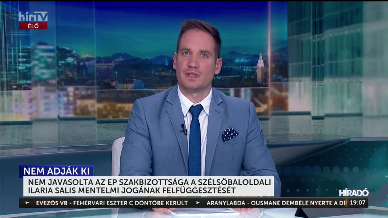 NEM JAVASOLTA A Z EP SZAKBIZOTTSÁGA A SZÉLSŐBALOLDALI ILARIA SALIS MENTELMI JOGÁNAK FELFÜGGESZTÉSÉT