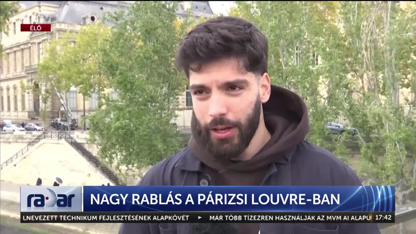 Radar - NAGY RABLÁS A PÁRIZSI LOUVRE-BAN