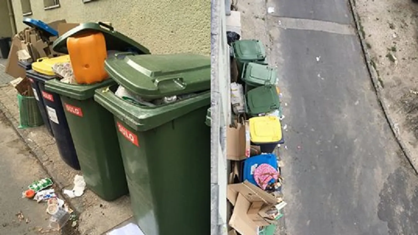 Szeméthegyek Zuglóban