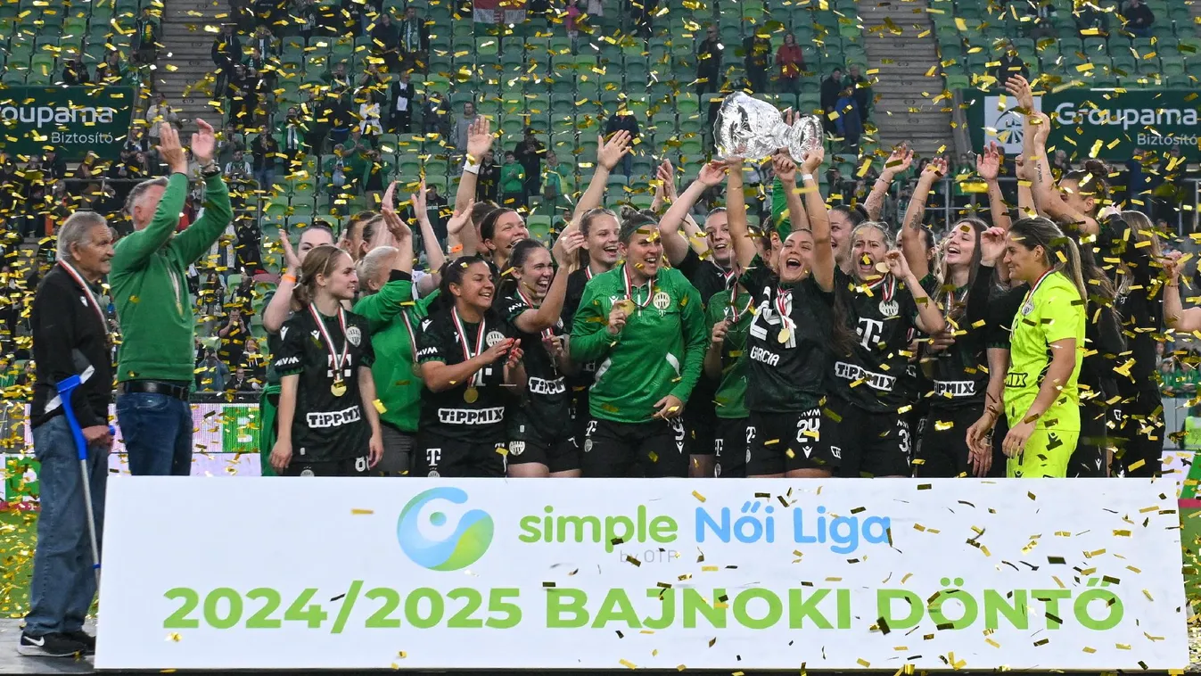 A zöld-fehér mezes női futballisták maradtak a bajnokok