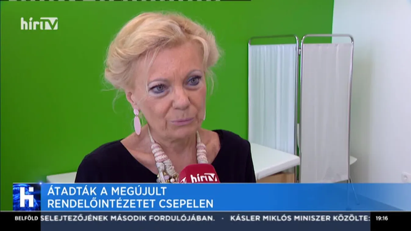 Átadták a megújult rendelőintézetet Csepelen