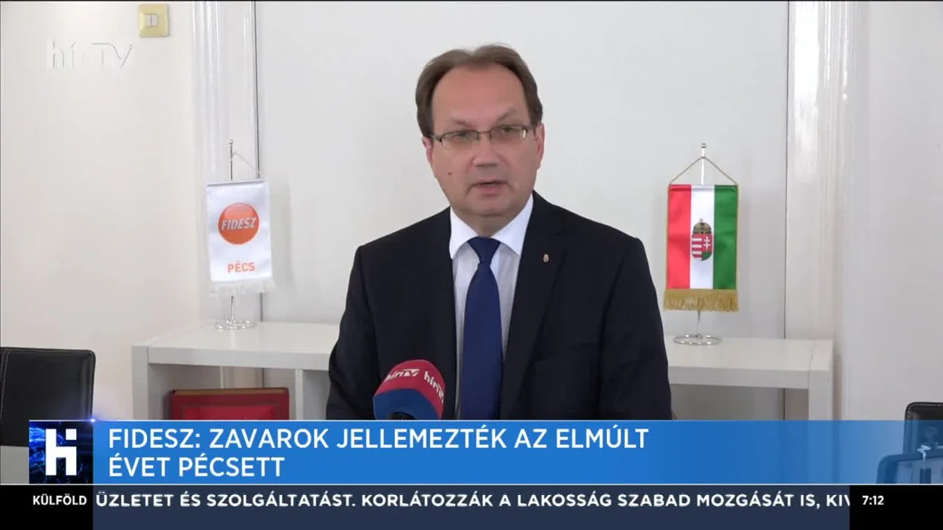 Zavarok jellemezték az elmúlt egy évet Pécsett