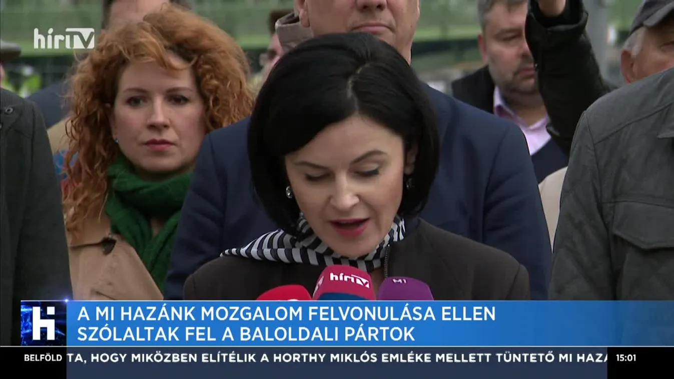 A Mi Hazánk Mozgalom felvonulása ellen szólaltak fel a baloldali pártok