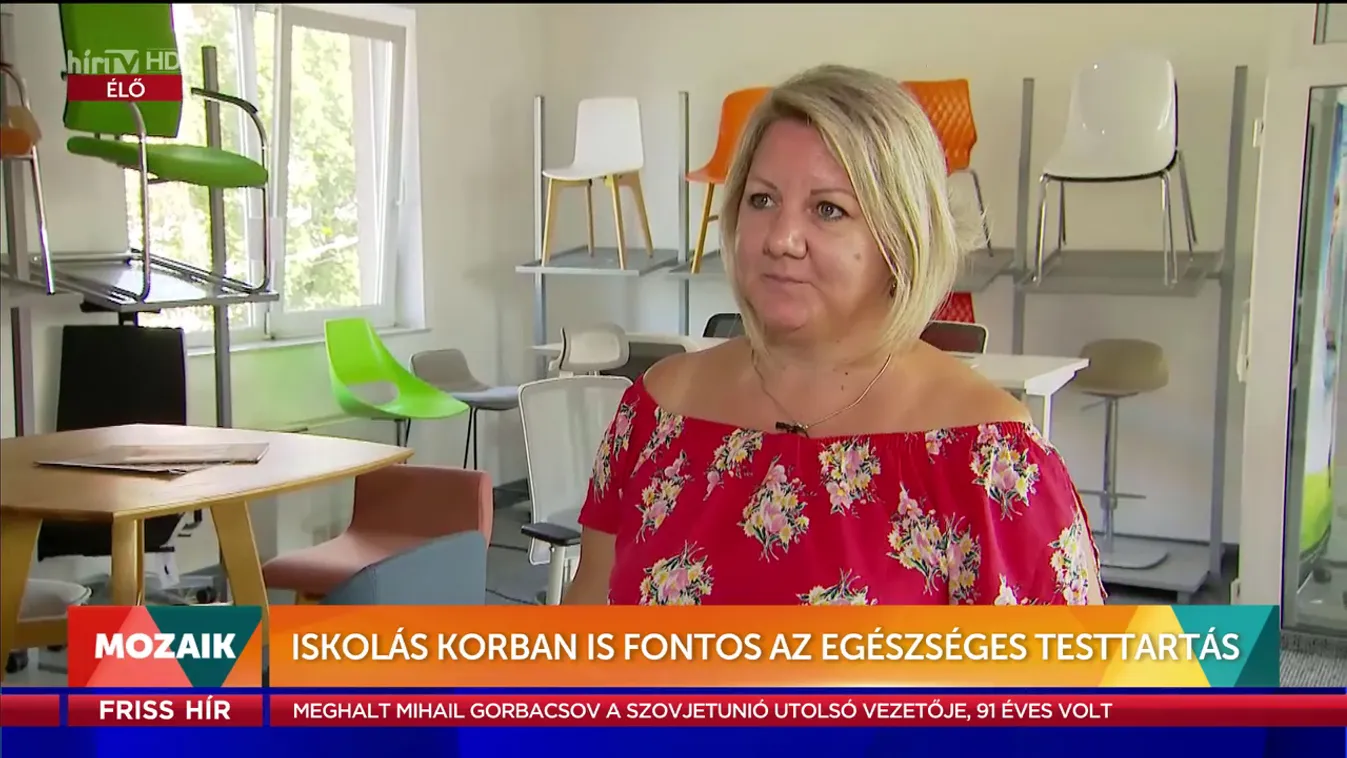 Mozaik: Iskolás korban is fontos az egészséges testtartás