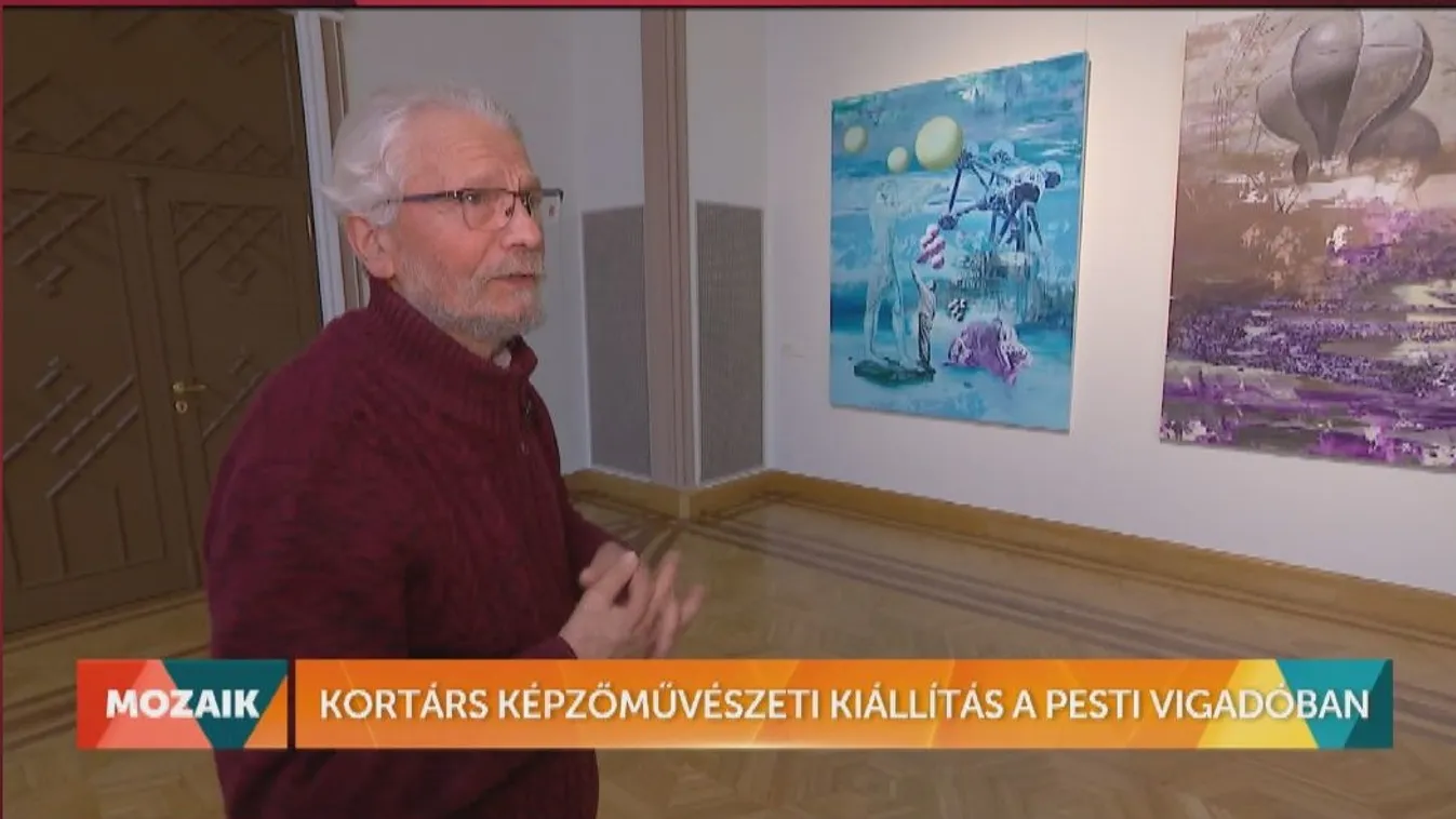 Mozaik - Kortárs képzőművészeti kiállítás a Pesti vigadóban