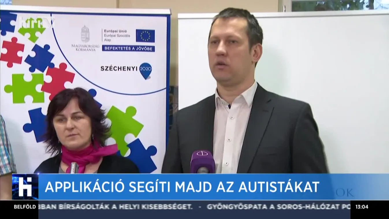 Autistákat segítő applikációt mutatott be a szociális államtitkár