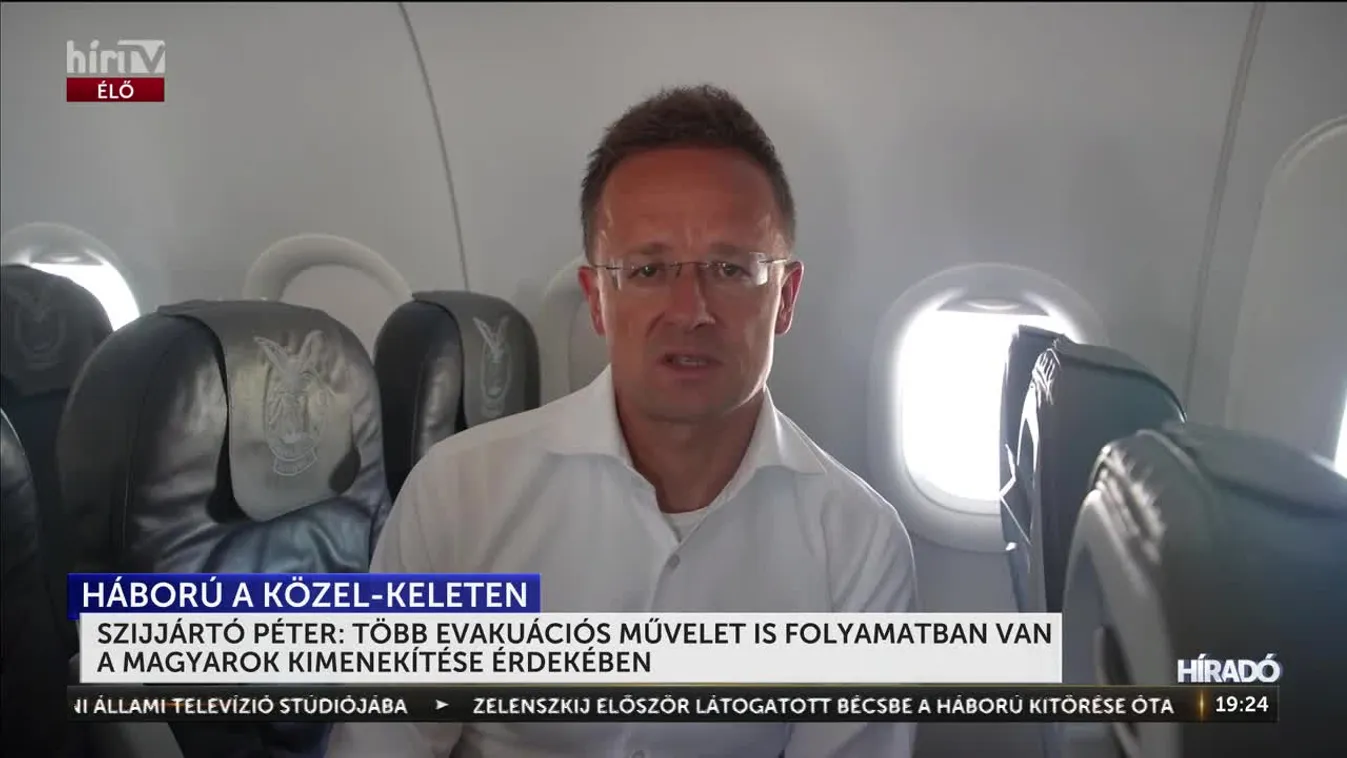 Szijjártó Péter: Több evakuációs művelet is folyamatban van a magyar állampolgárok kimenekítése érdekében + videó