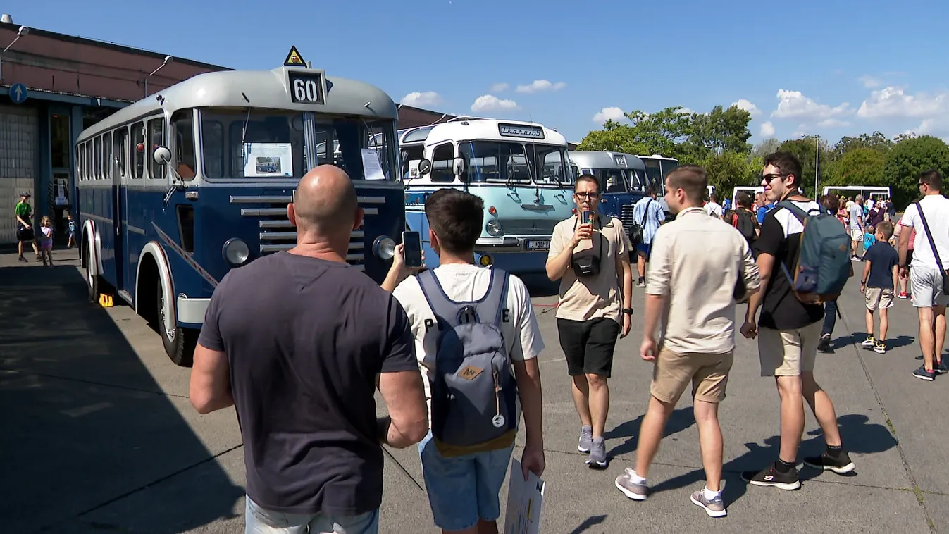 Nyílt nappal ünnepelte a BKV dél-pesti autóbuszgarázsa a 40. születésnapját