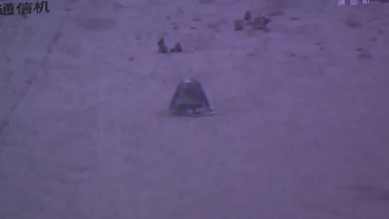 Visszatért a Földre Kína új kísérleti űrhajója