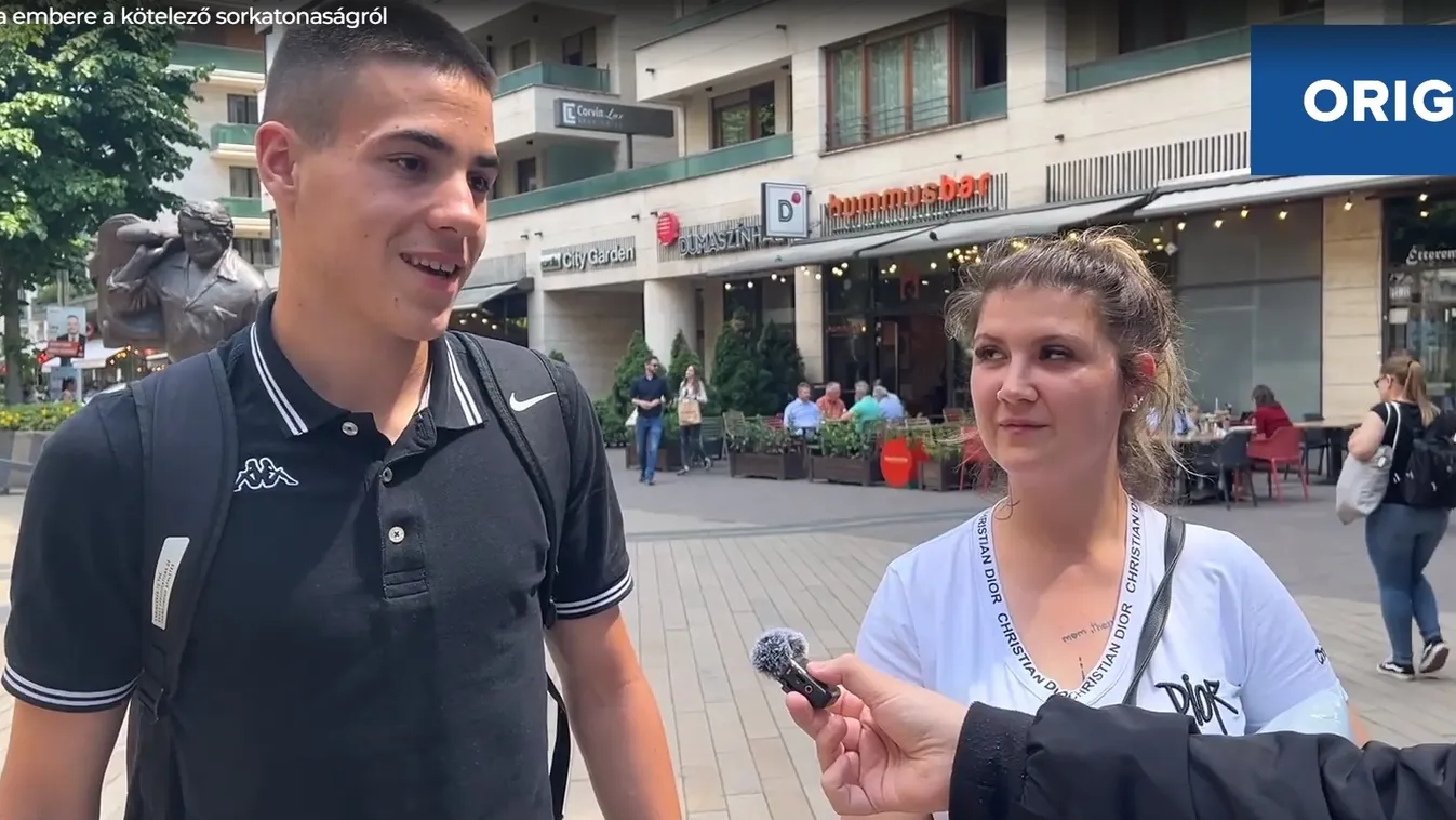 Megkérdezték az utca emberét a kötelező sorkatonaságról + videó