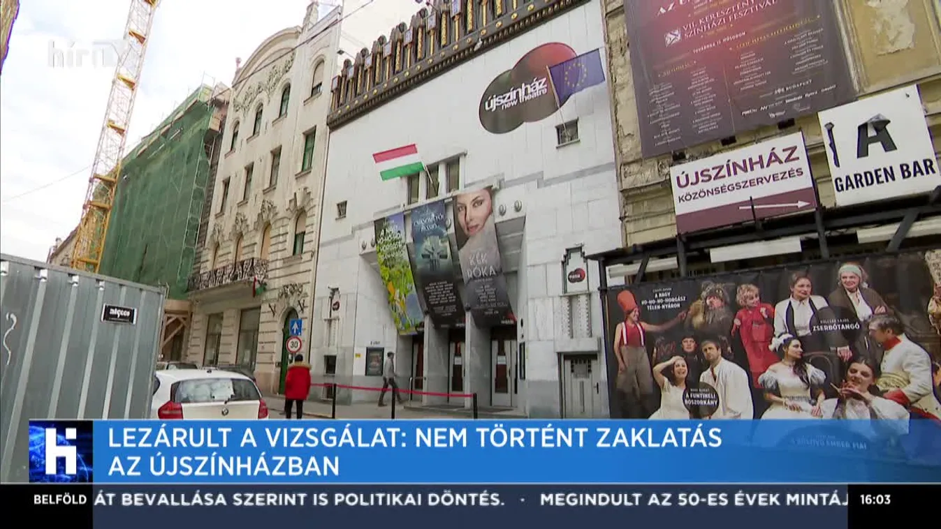 Lezárult a vizsgálat: Nem történt zaklatás az Újszínházban