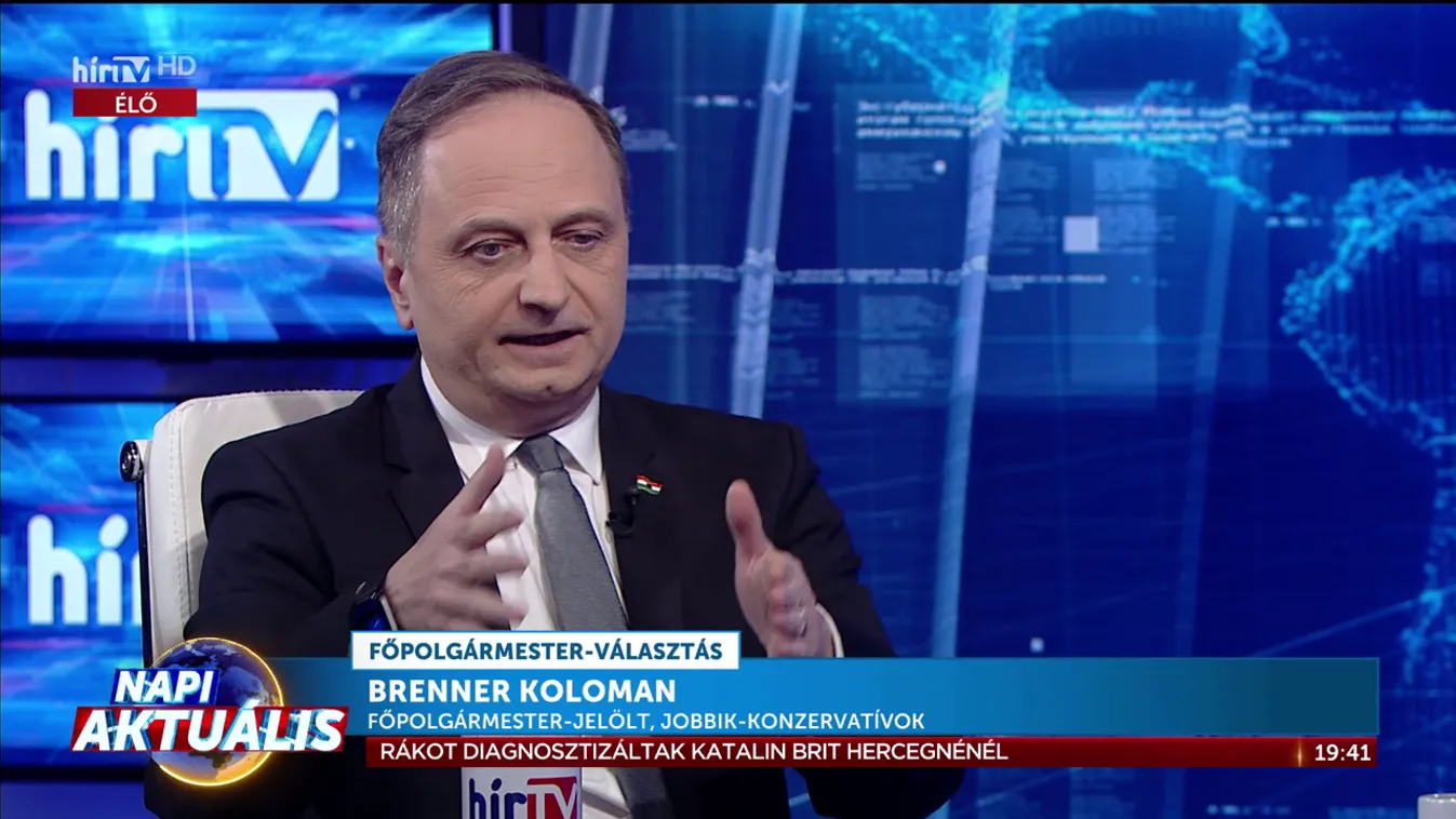 Brenner Koloan: Vitára hívom a főpolgármester-jelölteket! + videó