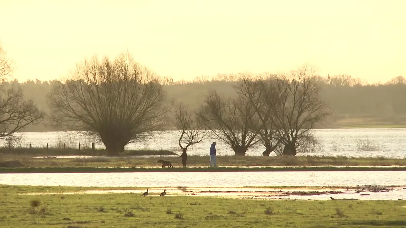 Heves esőzések okoztak áradásokat Németországban