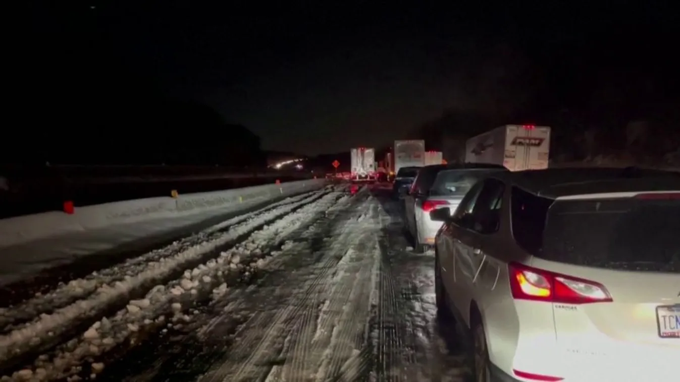 Hóvihar tombol az Egyesült Államok keleti részén