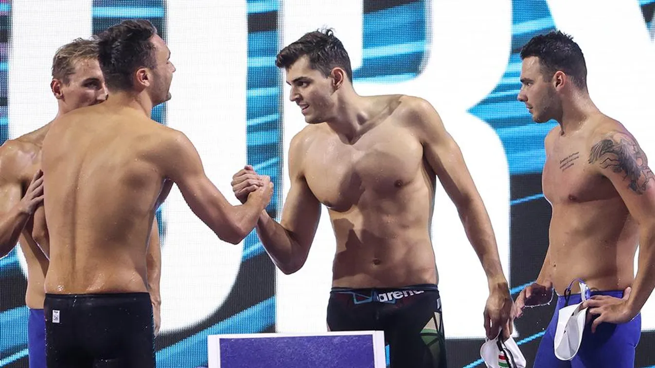 Úszó Eb: aranyérmes a férfi 4x200-as gyorsváltó!