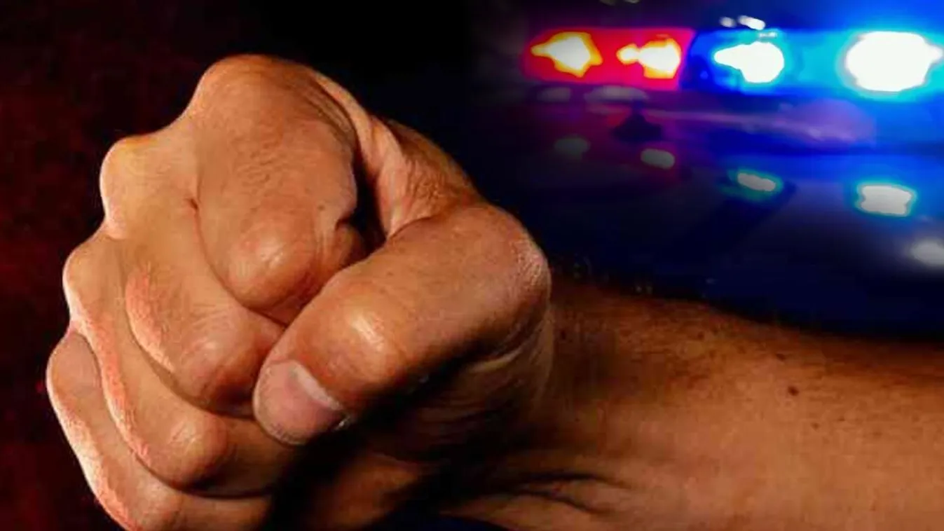 Tömegverekedés egy falusi rendezvény közelében