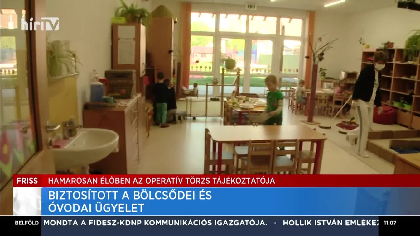 Biztosított a bölcsődei és óvodai ügyelet