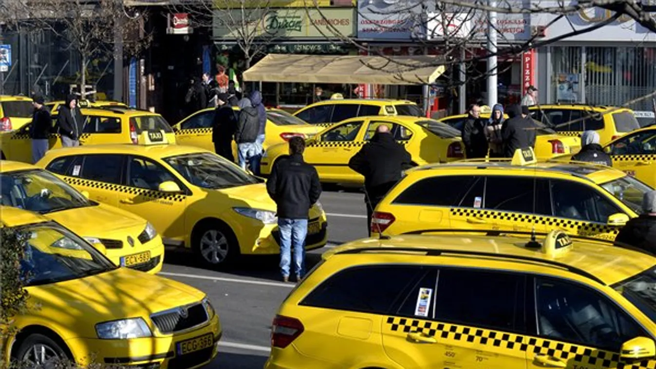 Blokád alatt a Bajcsy-Zsilinszky út