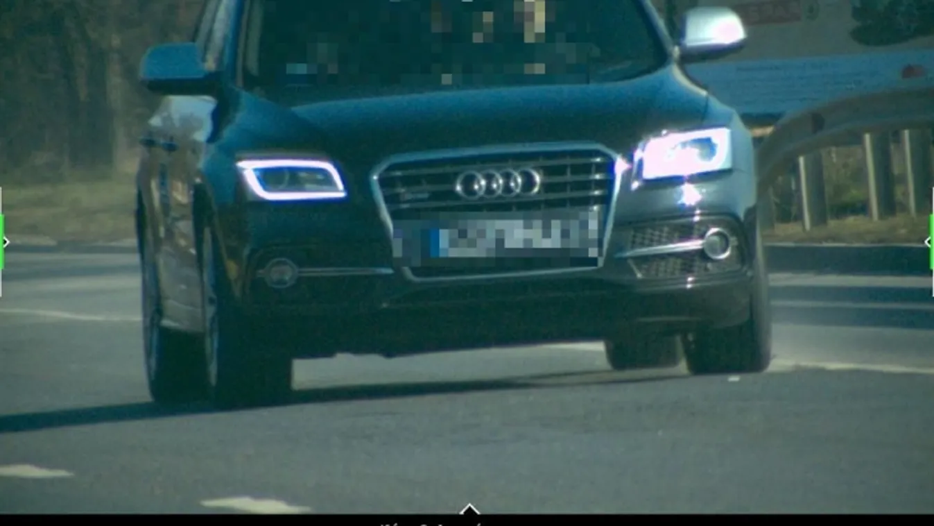 50-es táblánál 130-cal száguldottak