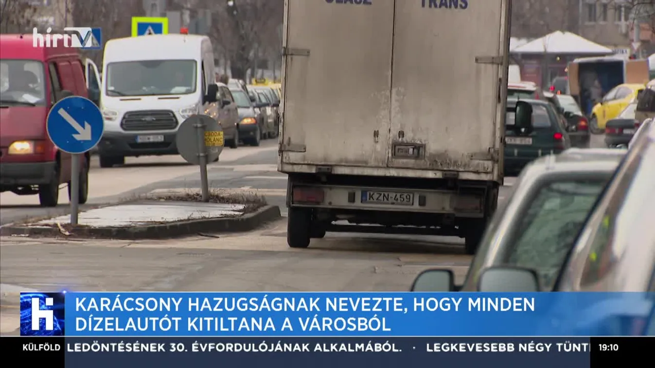 Karácsony hazugságnak nevezte, hogy minden dízelautót kitiltana a városból