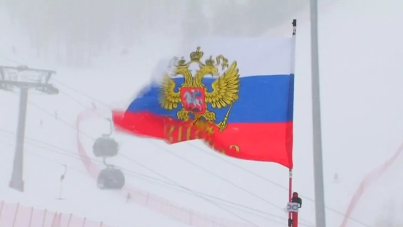Nem lobog orosz zászló a téli olimpia záróünnepségén sem