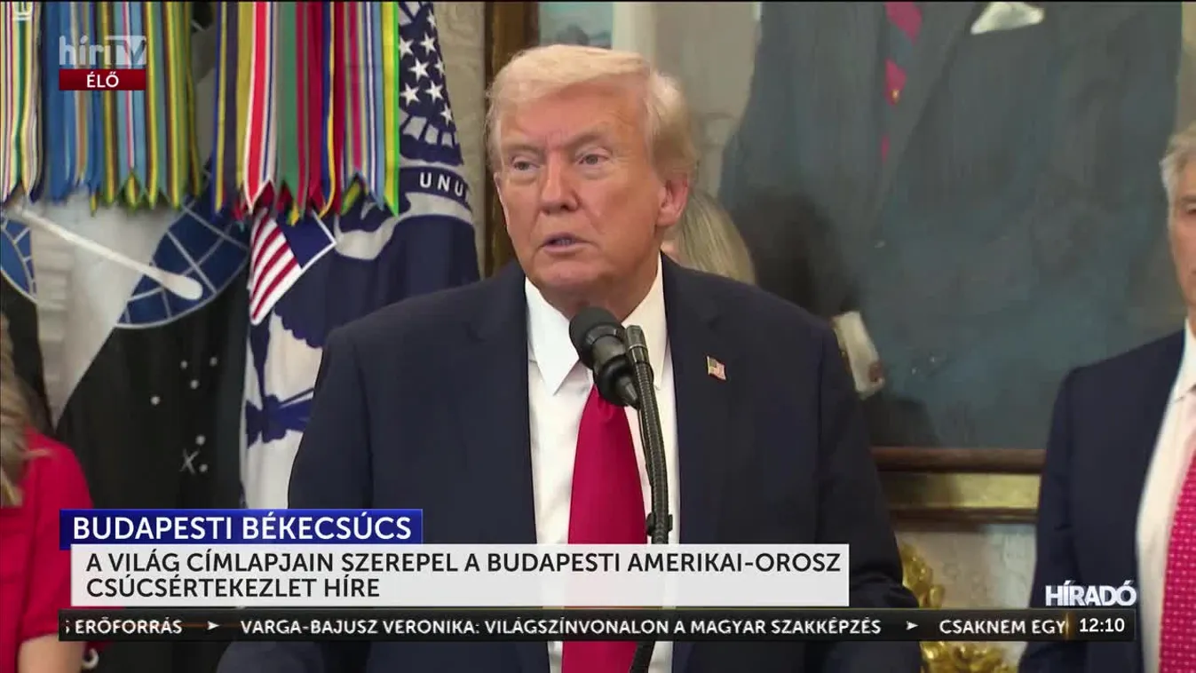 A VILÁG CÍMLAPJAIN SZEREPEL A BUDAPESTI AMERIKAI-OROSZ CSÚCSÉRTEKEZLET HÍRE