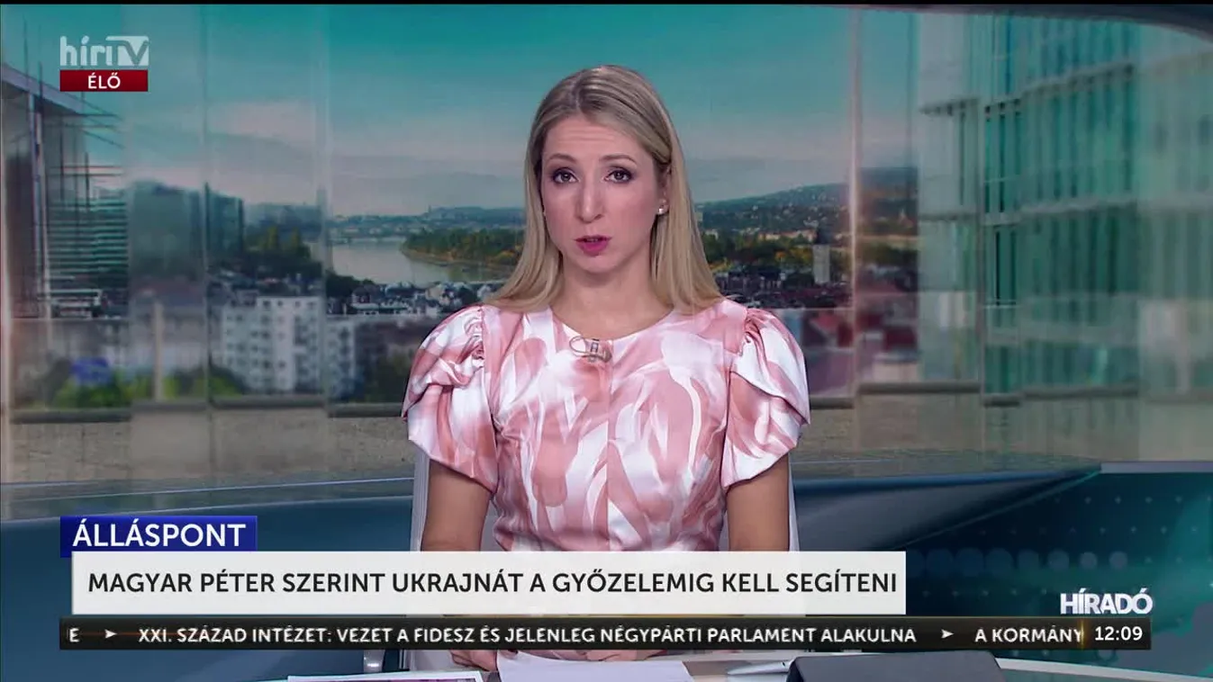 MAGYAR PÉTER SZERINT UKRAJNÁT A GYŐZELEMIG KELL SEGÍTENI