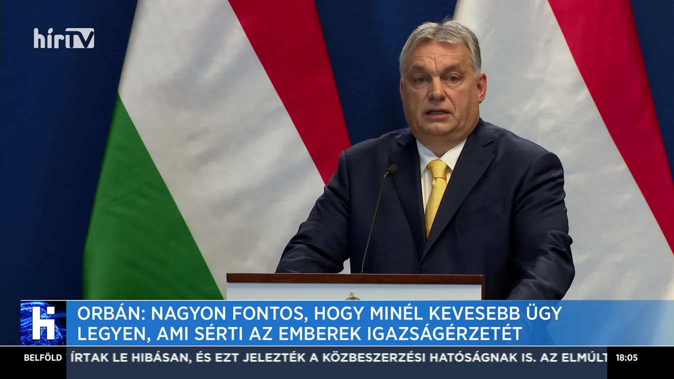Csaknem három órán keresztül válaszolt az újságírói kérdésekre a miniszterelnök