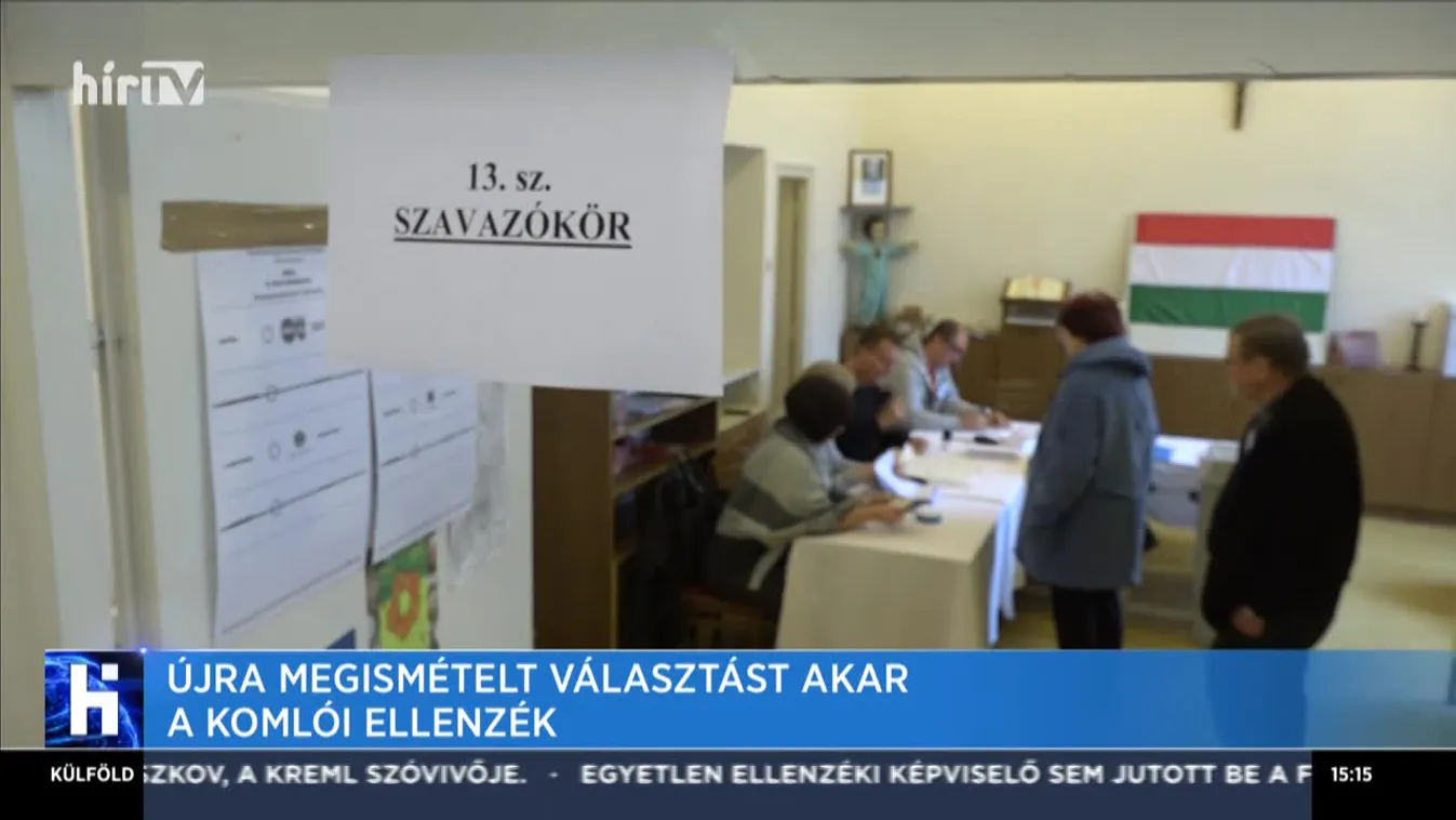 Újra megismételt választást akar a komlói ellenzék