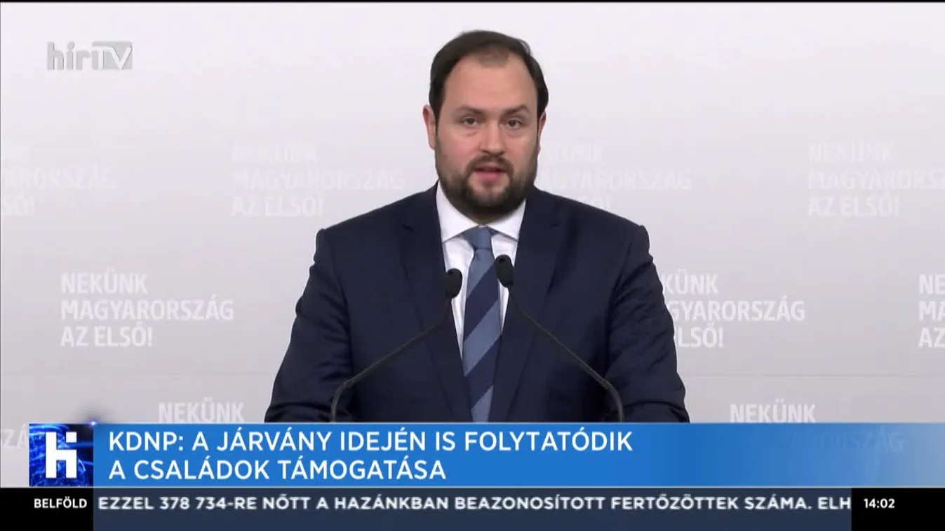 KDNP: A járvány idején is folytatódik a családok támogatása